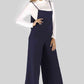 Full Size CoverTheBasics Cropped Wide Leg Overalls with Pockets