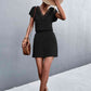 SavannahJayJumpers Lace Trim V-Neck Romper