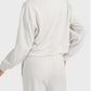 Round Neck Drop Shoulder Sports Top