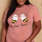 Simply Love Full Size Halloween BOO BEES Graphic Cotton T-Shirt