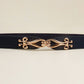 Alloy Buckle Elastic Belt
