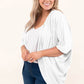 Plus Size Ribbed Cocoon Cover Up