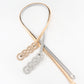Jessica Anne Beauty Knot Buckle Metal Belt