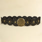 Abigail Andi Zinc Alloy PU Disc Belt