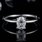 1 Carat Moissanite 925 Sterling Silver Solitaire Ring 💜