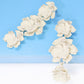Flower Shape Zinc Alloy Dangle Earrings