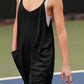 Pocketed Spaghetti Strap Romper