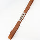 Women's Zinc Alloy Buckle Elastic PU Belt