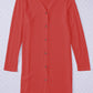Button Up Long Sleeve Cover Up