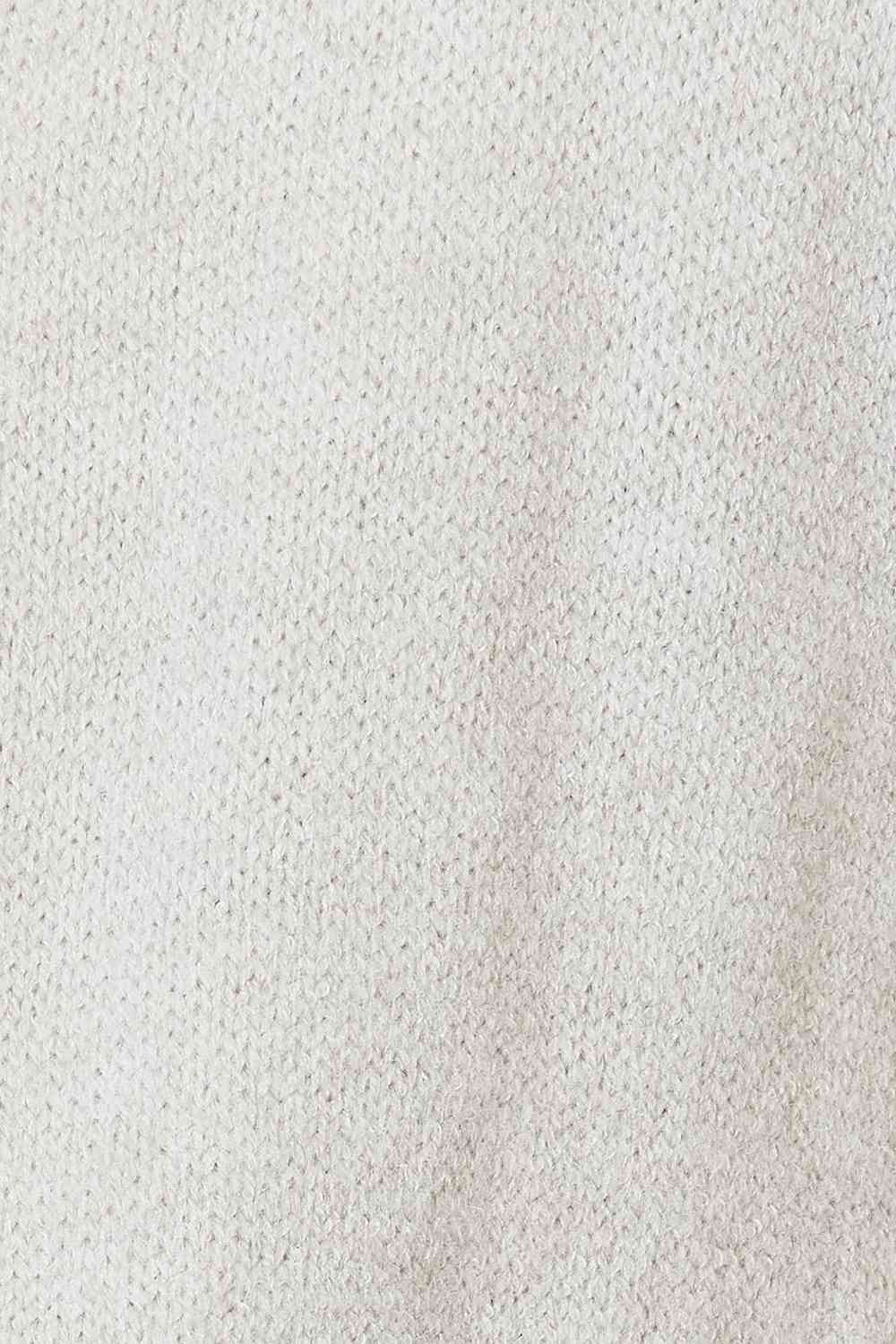 Double Take Open Front Duster Cardigan with Pockets *