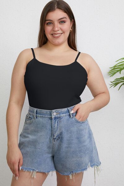 Basic Bae Full Size Round Neck Slim Cami *
