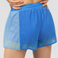 Relaxation Activewear Color Block Drawstring Active Shorts