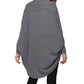 Open Front Batwing Sleeve Cardigan
