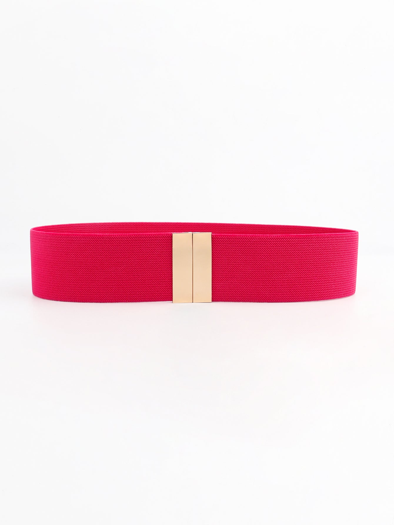 Women's Alloy Buckle Elastic Belt