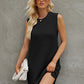 Women's SoDreamy Tied Round Neck Sleeveless Sweater Dress