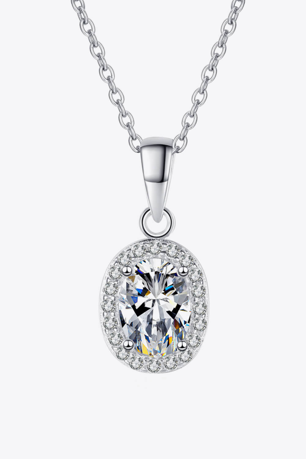 Women's Be The One 1 Carat Moissanite Pendant Necklace