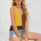 SoBeautiful Color Block Knit Tank