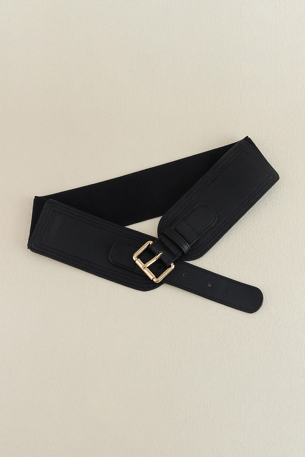 Jessica Anne Beauty Elastic Wide PU Belt