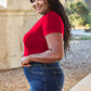 Basic Bae Full Size Round Neck Short Sleeve Bodysuit