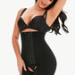 Full Size Hook-and-Eye Lace Trim Shaping Bodysuit