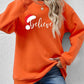 Christmas BELIEVE Graphic Long Sleeve Sweatshirt