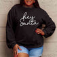 Simply Love Full Size Christmas HEY SANTA Graphic Sweatshirt