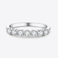 Can't Stop Your Shine Moissanite Platinum-Plated Ring
