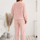 Vixen Teddy Long Sleeve Top and Pants Lounge Set