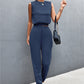 HANNAH BELL Sleeveless Top and Joggers Set
