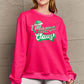 Simply Love Full Size Christmas Themed MAMA CLAUS Round Neck Sweatshirt