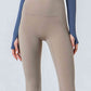 Full Size Wide Waistband Cropped Sports Leggings