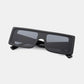HANNAH MEA Polycarbonate Frame Rectangle Sunglasses