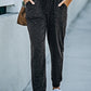 FULL SIZE Leopard Print Joggers with Pockets
