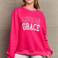 Simply Love Full Size LIVE IN GRACE Graphic Sweatshirt