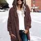 Teddy Hooded Jacket with Pockets