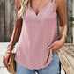 Eyelet V-Neck Double Strap Cami