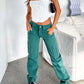 Full Size Straight Leg Cargo Pants