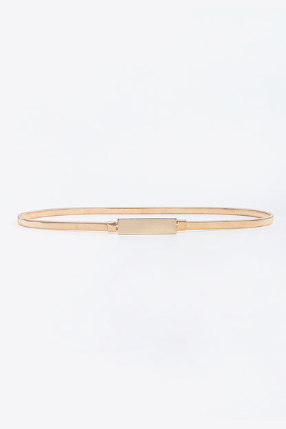 Women's Elastic Iron Skinny Belt