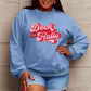 Simply Love CHRISTMAS Full Size DECK THE HALLS Graphic Sweatshirt