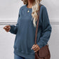 Round Neck Long Sleeve Sweatshirt
