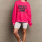 Simply Love Full Size TWENTY TWENTY FOUR HAPPY NEW YEAR Dropped Shoulder Sweatshirt