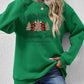 CHRISTMAS THEMED Graphic Round Neck Long Sleeve Sweatshirt