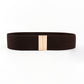 Women's Alloy Buckle Elastic Belt