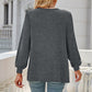 Full Size Round Neck Long Sleeve Top
