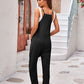 Spaghetti Strap Jumpsuit with Pockets