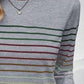 Striped Round Neck Long Sleeve T-Shirt
