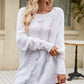 Beauteous Boat Neck Dropped Shoulder Knit Top