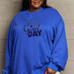 Simply Love Full Size Drop Shoulder GAME DAY Graphic Sweatshirt
