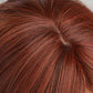 Red Mid-Length Wave Synthetic Wigs 20''