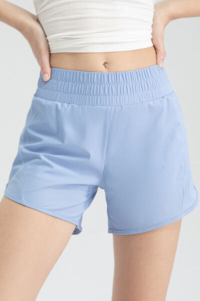 Relaxation Activewear Elastic Waist Active Shorts